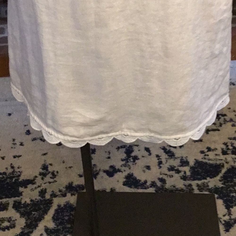 Farm Rio Embroidered Euroflax Premium Linen Mini Dress - Picture 6 of 8